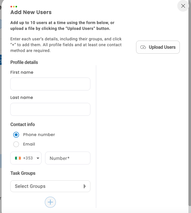 user module
