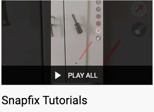 Snapfix YouTube How-to Playlist